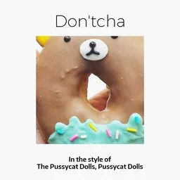 Omslagsbild för Don'tcha - Pussycat Dolls,The Pussycat Dolls karaokeversion