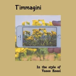 Cover art for T'immagini - Vasco Rossi karaoke version