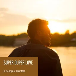 Cover art for Super Duper Love - Joss Stone karaoke version
