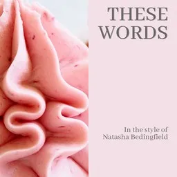 Cover art for These Words - Natasha Bedingfield karaoke version