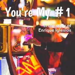 Cover art for You're My #1 - Enrique Iglesias karaoke version