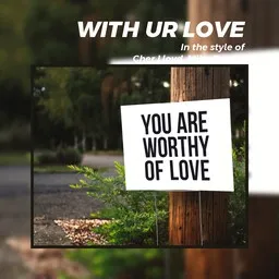 Omslagsbild för With Ur Love - Cher Lloyd,Mike Posner karaokeversion