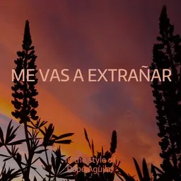 Omslagsbild för Me Vas A Extrañar - Pepe Aguilar karaokeversion