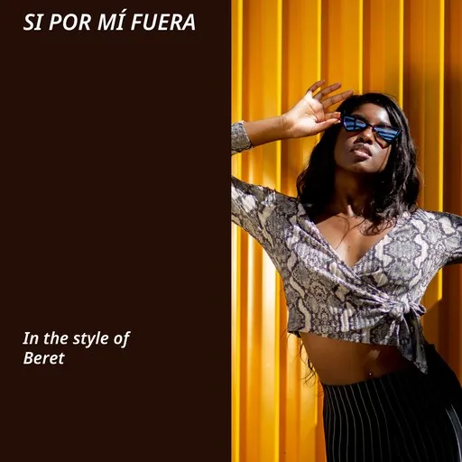 Karaoke Si por Mí Fuera by Beret — sing along with lyrics on Singa