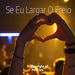 Cover art for Se Eu Largar O Freio - Péricles karaoke version