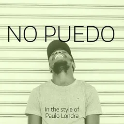 Cover art for No Puedo - Paulo Londra karaoke version