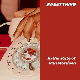 Karaokekappaleen Sweet Thing - Van Morrison kansikuva