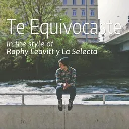 Titelbild für Te Equivocaste - Raphy Leavitt y La Selecta Karaoke-Version