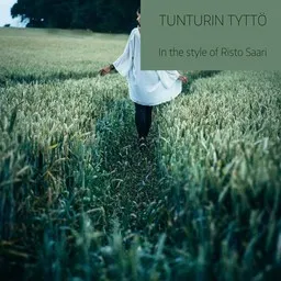 Omslagsbild för Tunturin tyttö - Risto Saari karaokeversion