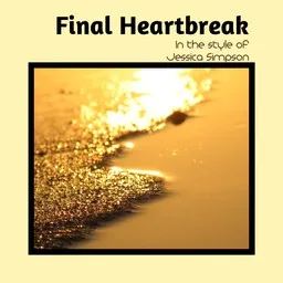 Omslagsbild för Final Heartbreak - Jessica Simpson karaokeversion