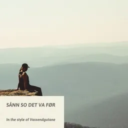 Cover art for Sånn so det va før - Vassendgutane karaoke version