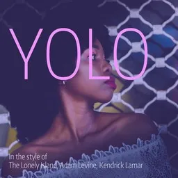 Omslagsbild för Yolo - Adam Levine,Kendrick Lamar,The Lonely Island karaokeversion