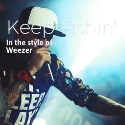 Cover art for Keep Fishin' - Weezer karaoke version