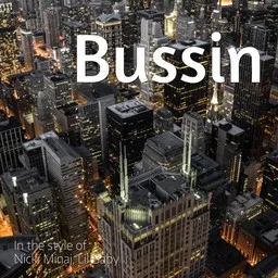 Cover art for Bussin - Lil Baby,Nicki Minaj karaoke version