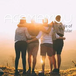 Cover art for Agamamou - Art Popular karaoke version