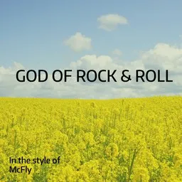 Omslagsbild för God of Rock & Roll - McFly karaokeversion