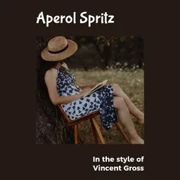 Cover art for Aperol Spritz - Vincent Gross karaoke version