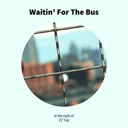 Cover art for Waitin' For The Bus - ZZ Top karaoke version