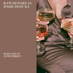 Cover art for Kawaii dake ja dame desu ka - CUTIE STREET karaoke version
