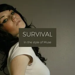 Cover art for Survival - Muse karaoke version