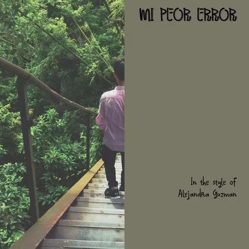 Mi Peor Error - Karaoke