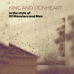 Cover art for King And Lionheart - Of Monsters and Men karaoke version