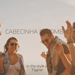 Titelbild für Cabecinha No Ombro - Fagner Karaoke-Version