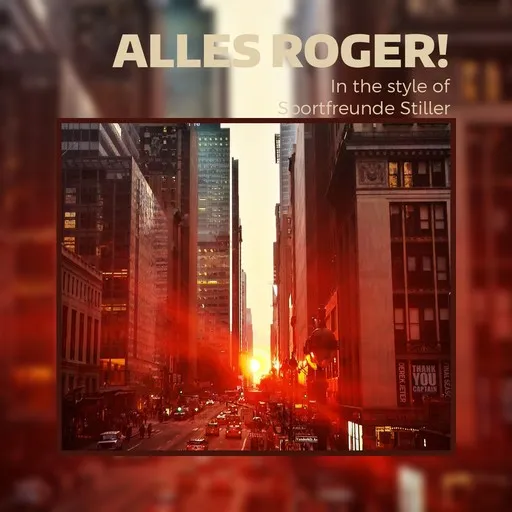 Karaoke Alles Roger! by Sportfreunde Stiller — sing along with lyrics on Singa