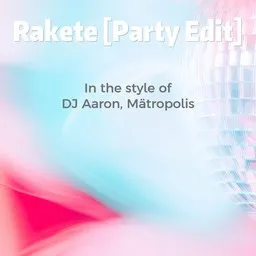 Karaokekappaleen Rakete [Party Edit] - DJ Aaron,Mätropolis kansikuva