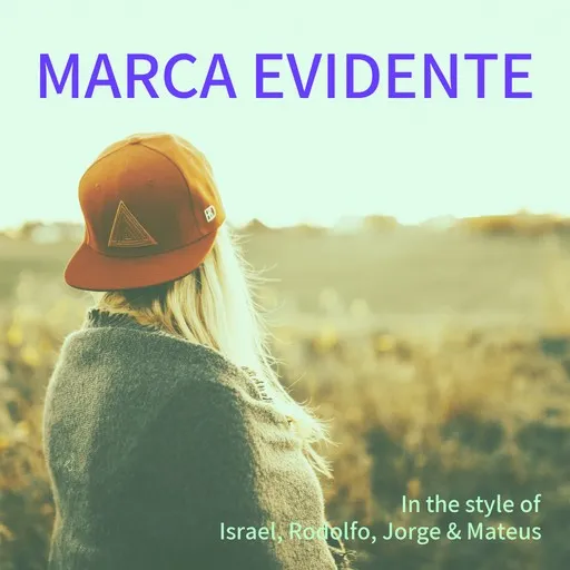 Karaoke Marca Evidente von Israel, Jorge & Mateus, Rodolfo — mit Songtext mitsingen auf Singa