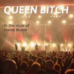 Karaokekappaleen Queen Bitch - David Bowie kansikuva