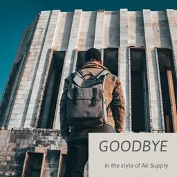 Cover art for Goodbye - Air Supply karaoke version