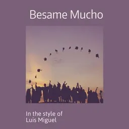 Cover art for Besame Mucho - Luis Miguel karaoke version