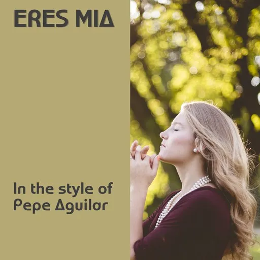 Karaoke Eres Mia av Pepe Aguilar — sjung med på texten på Singa