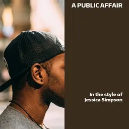 Omslagsbild för A Public Affair - Jessica Simpson karaokeversion