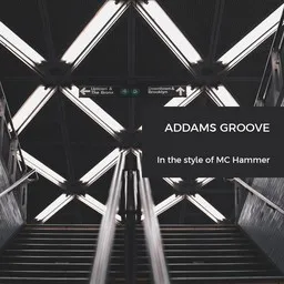 Omslagsbild för Addams Groove - MC Hammer karaokeversion