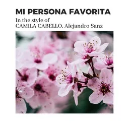 Cover art for Mi Persona Favorita - Alejandro Sanz,CAMILA CABELLO karaoke version