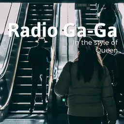 Cover art for Radio Ga Ga - Queen karaoke version