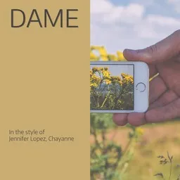 Cover art for Dame - Chayanne,Jennifer Lopez karaoke version