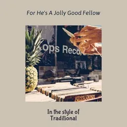 Titelbild für For He's A Jolly Good Fellow - Traditional Karaoke-Version