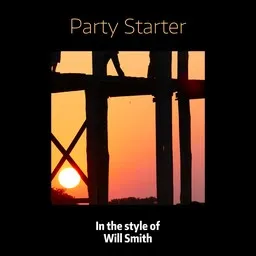 Cover art for Party Starter - Will Smith karaoke version