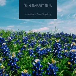 Cover art for Run Rabbit Run - Piano Singalong karaoke version