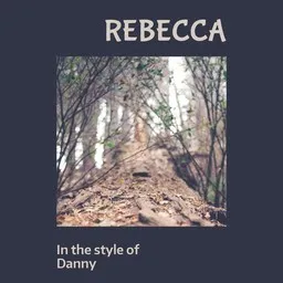 Cover art for Rebecca - Danny karaoke version