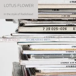 Karaokekappaleen Lotus Flower - Radiohead kansikuva