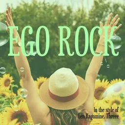 Cover art for Ego Rock - Len Kagamine (鏡音レン),Threee karaoke version