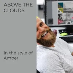 Omslagsbild för Above the Clouds - Amber karaokeversion