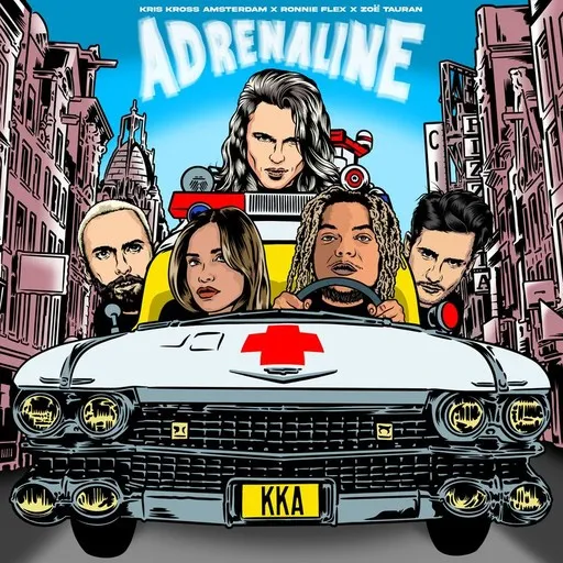 Karaoke Adrenaline av Kris Kross Amsterdam, Ronnie Flex, Zoë Tauran — sjung med på texten på Singa