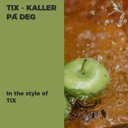 Omslagsbild för Kaller På Deg - TIX karaokeversion