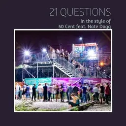 Omslagsbild för 21 Questions - 50 Cent,Nate Dogg karaokeversion
