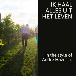 Cover art for Ik Haal Alles Uit Het Leven - André Hazes jr. karaoke version